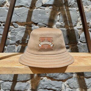 Hermès Harper H Sellier Beige Cashmere Bucket Hat